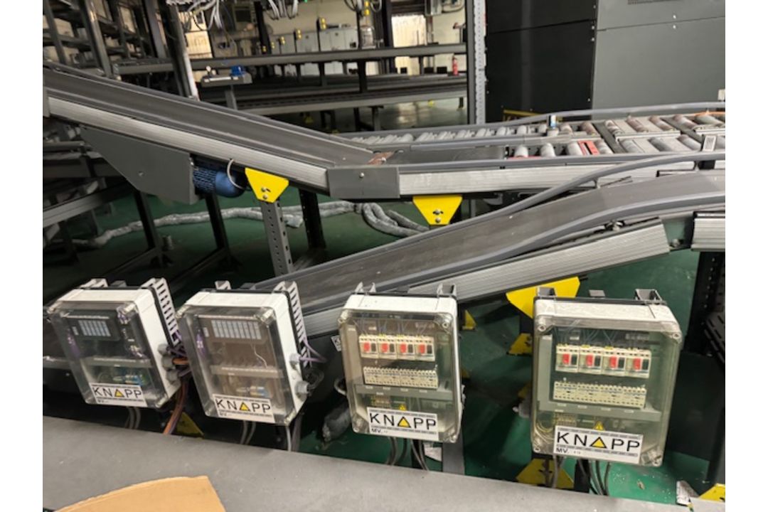 *REDUCED* Pharmic By Knapp Packaging Conveyor System - Approx 350m in Total Length & Schafer Racking - Image 47 of 78