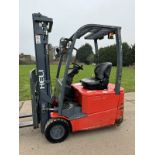 2018 Heli 1.5 FB315 Tonne Electric Forklift Truck Complete With Charger, 3 Wheeler