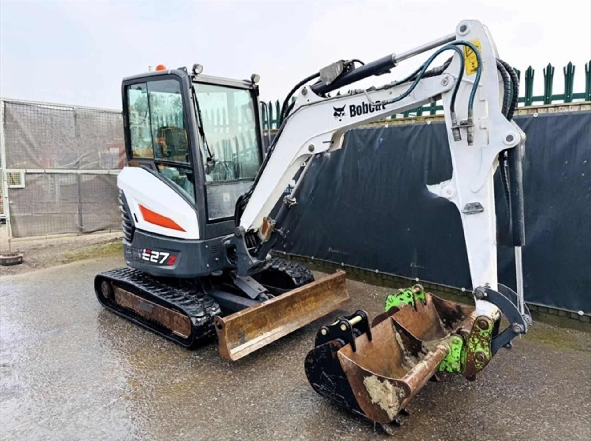 2020 Bobcat E27Z Excavator, ONLY 1531 HOURS, Quick Hitch, 3 Buckets - Image 5 of 26