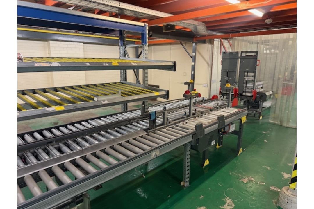 *REDUCED* Pharmic By Knapp Packaging Conveyor System - Approx 350m in Total Length & Schafer Racking - Image 33 of 78