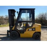 2018 Caterpillar 2.5 Tonne Diesel Forklift, Only 5401 Hours, 4.7 Metre Lift, Side Shift, Full Cab