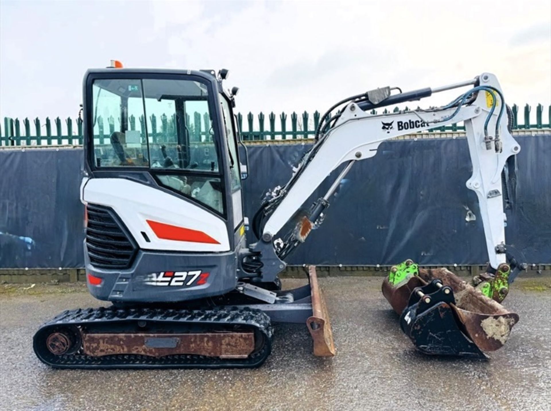 2020 Bobcat E27Z Excavator, ONLY 1531 HOURS, Quick Hitch, 3 Buckets - Image 4 of 26
