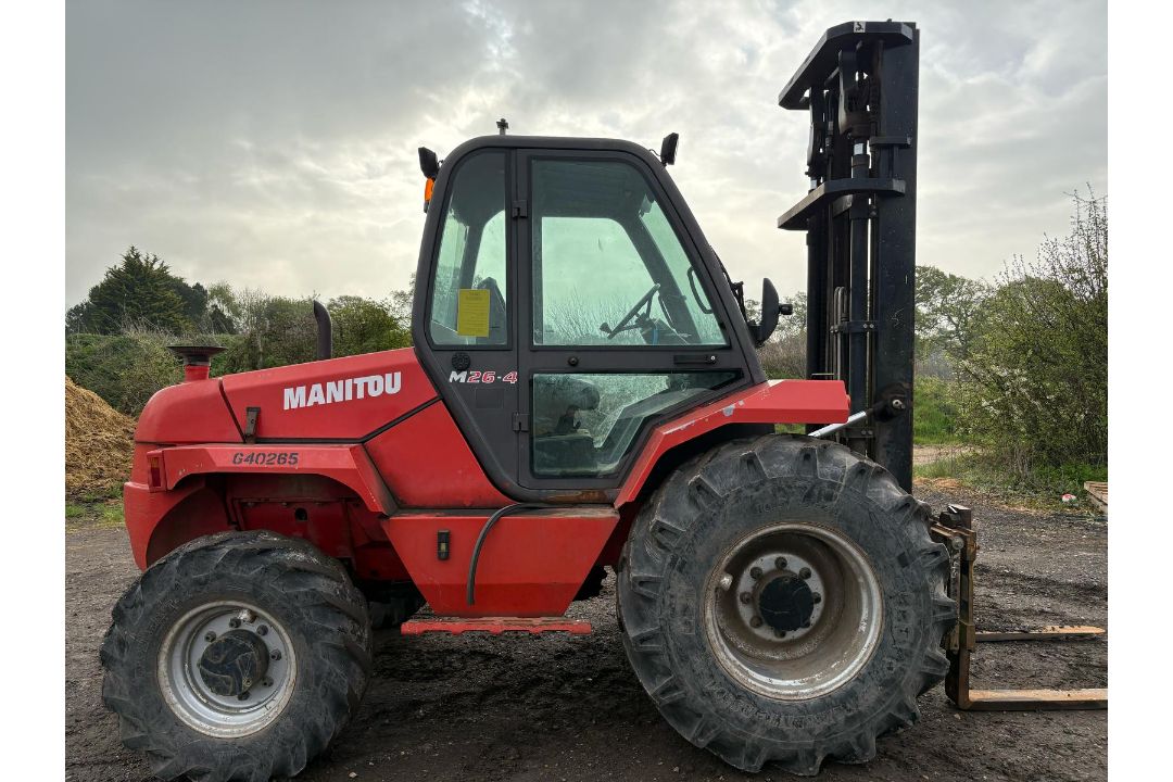 2006 Manitou M26 2.6 Tonne 4WD Rough Terrain Forklift, 3675 Hours, 5.5m Lift, Side Shift - Image 2 of 10