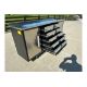 Steelman 7 Foot Storage Cabinets With Workbench - Image 7 of 8