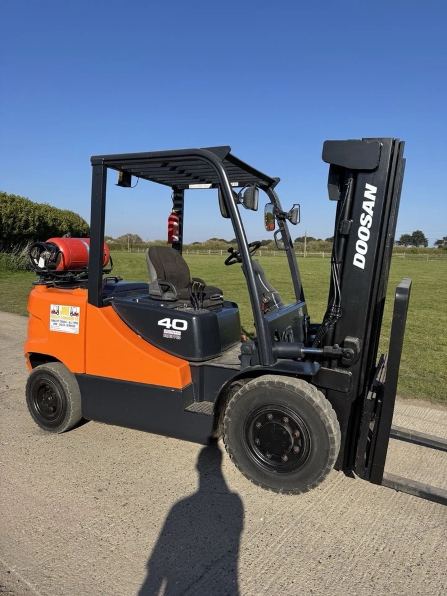 Doosan 4 Tonne Gas Forklift Truck - Image 2 of 7