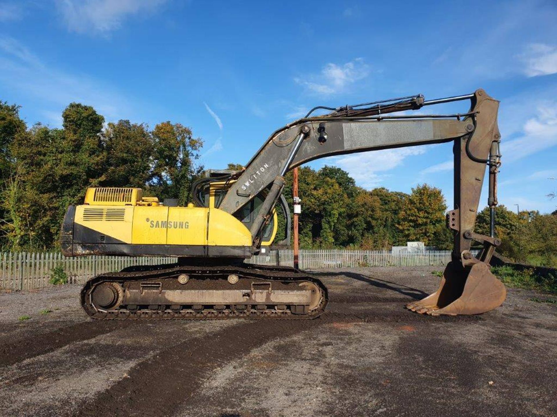 1997 - Samsung SE350 Excavator - Image 3 of 4