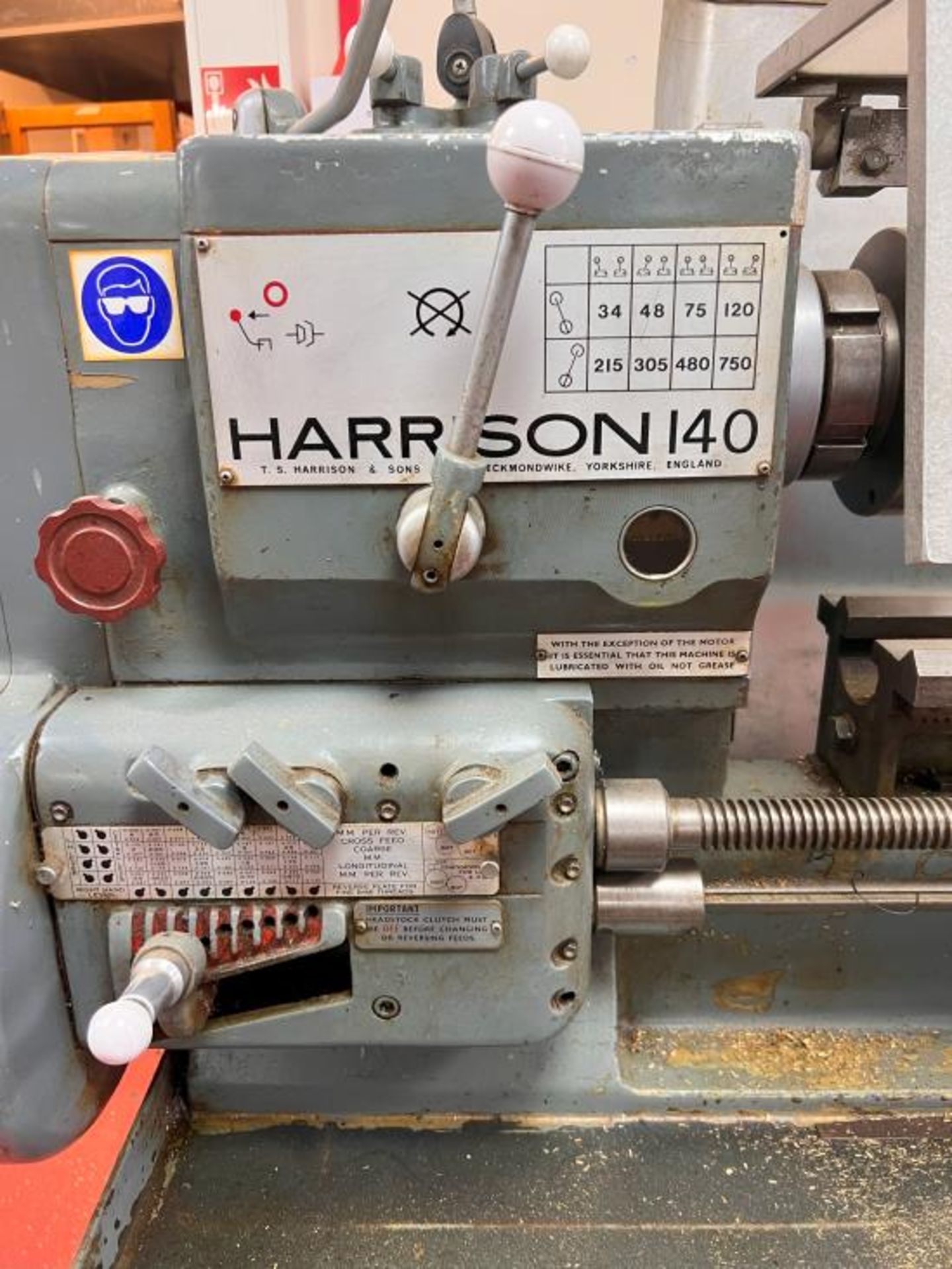 Harrison 140 Centre Lathe (SN 151444), Direct From Windsor Forest Colleges Group - Image 2 of 3