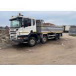 2015 Scania P410 Tipper 8 x 4 Wheel, 433,000 km's / 269,000 Miles, MOT to 31/12/25