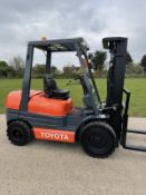 Toyota 3 Tonne Diesel Forklift Truck, Container Spec, Recently Repainted, New Images Added