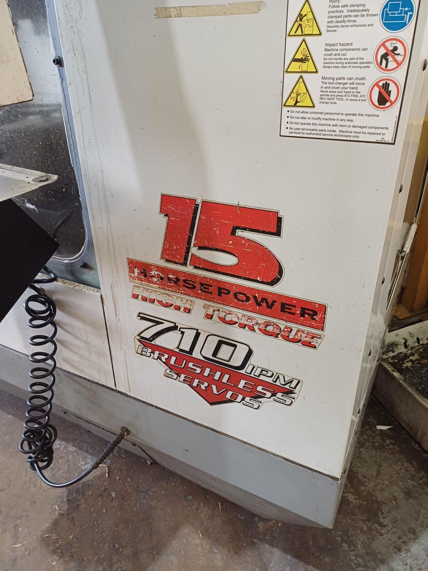 1997, HAAS AUTOMATION - Vertical Mill CNC MACHINE, MODEL OE - Image 12 of 15