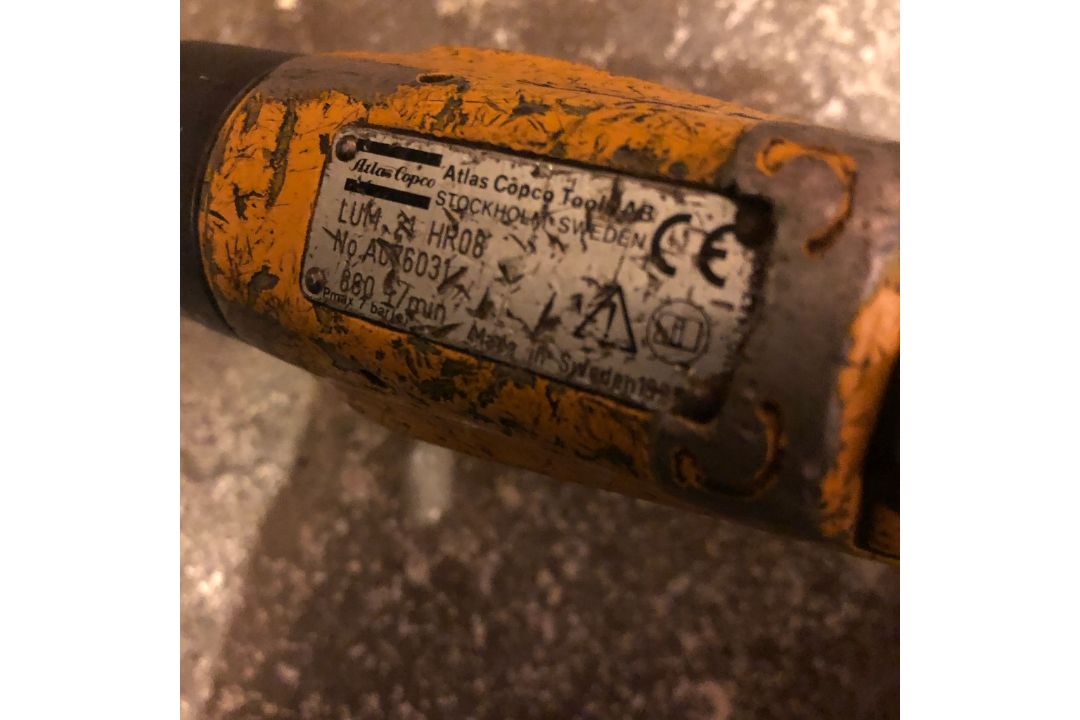 *NO RESERVE* Atlas Copco Pistol Shut-Off Screwdriver LUM 21-HR08 P Max 7(e), Current RRP £1800+ - Image 4 of 4