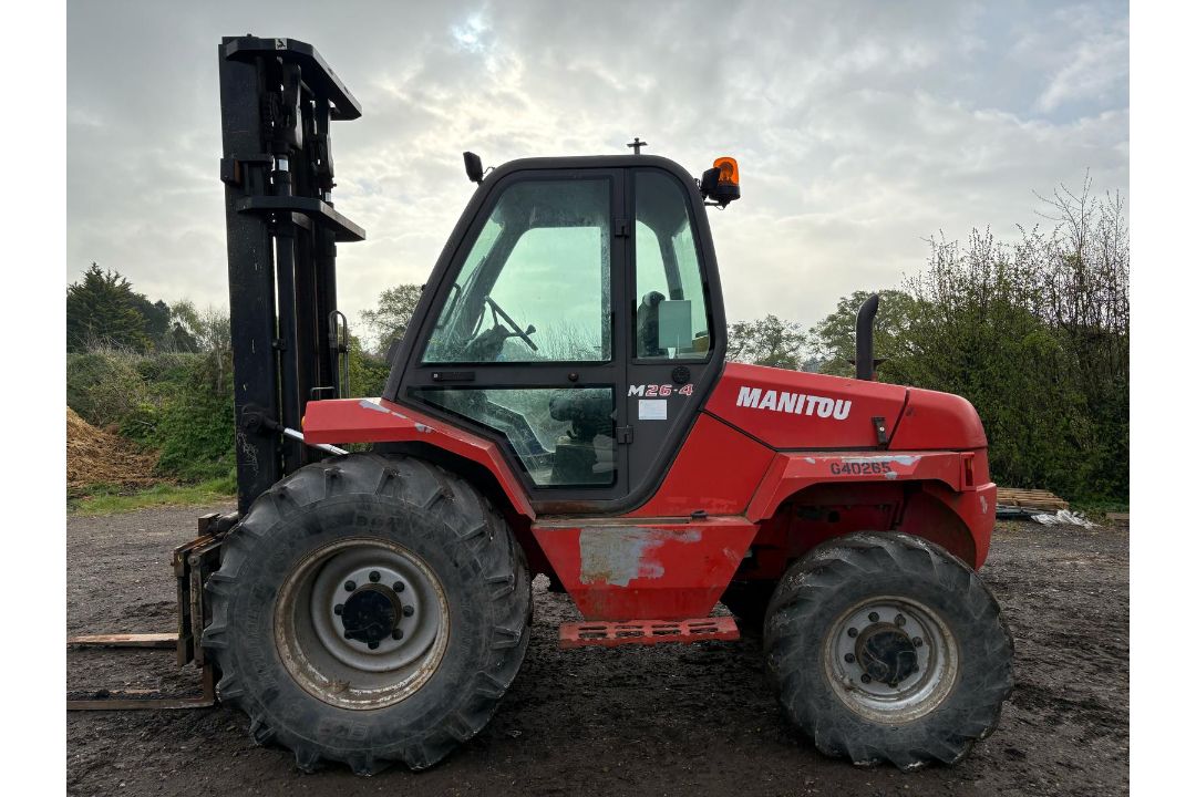 2006 Manitou M26 2.6 Tonne 4WD Rough Terrain Forklift, 3675 Hours, 5.5m Lift, Side Shift - Image 1 of 10