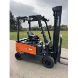 2015 Doosan B18X-7 1.8 Tonne Electric Forklift, only 4539 Hours, Complete With Charger