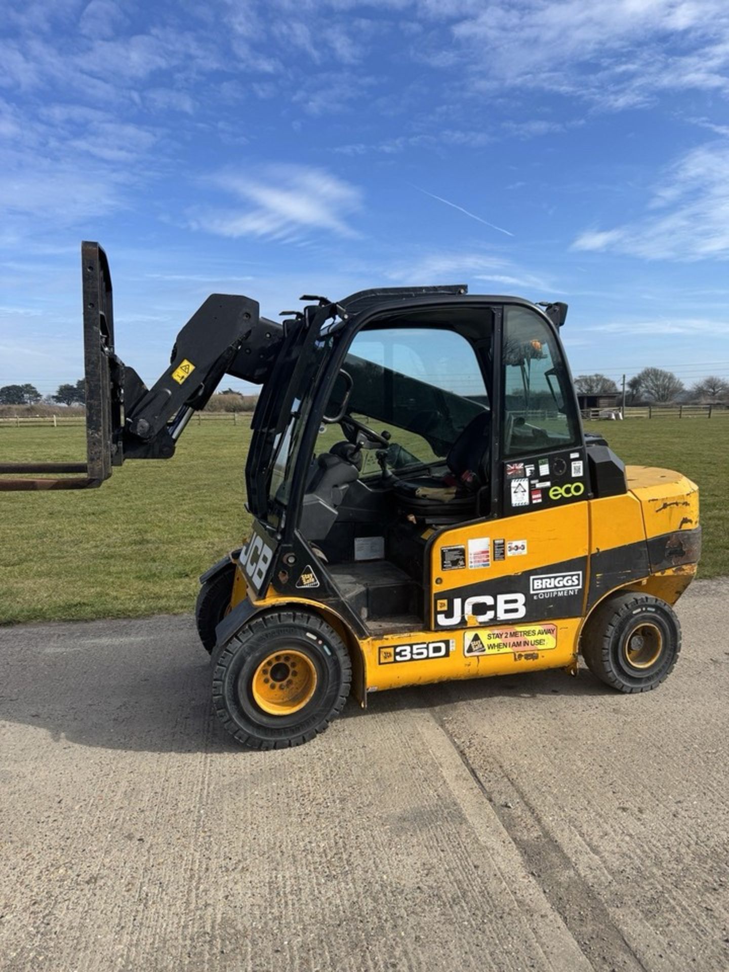 2014 JCB Teletruk TLT 3.5 Tonne Telehandler Forklift, 7442 Hours - Image 4 of 12