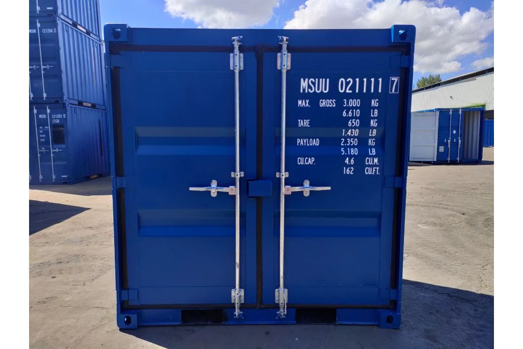 New One Trip Blue 4ft Container - Total of 4 Available In Total - Image 2 of 16