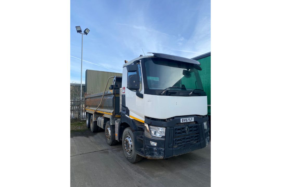 2016 Renault C460.32 Tipper Truck - Approximately 480,000kms/298,258 Miles - Image 1 of 14