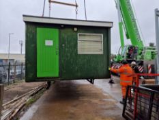 47FT x 12FT Portacabin, Steel Frame, Recent New Roof