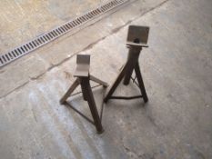 Two Axle Stands Suitable For 4x4s, NO VAT, NO RESERVE