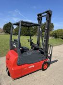 Linde 1.4 Tonne Electric Forklift Truck, Small & Compact, 2019 Battery, Charger Included