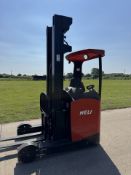 2015 Heli 2 Tonne Electric Reach Truck, ONLY 700 HOURS, Forklift, Complete With Charger