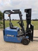 Caterpillar 1.6 Tonne Electric Forklift, 4022 Hours, Container Spec, Complete With Charger