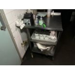 3 Tier Stainless Steel Unit On Wheels, No Reserve