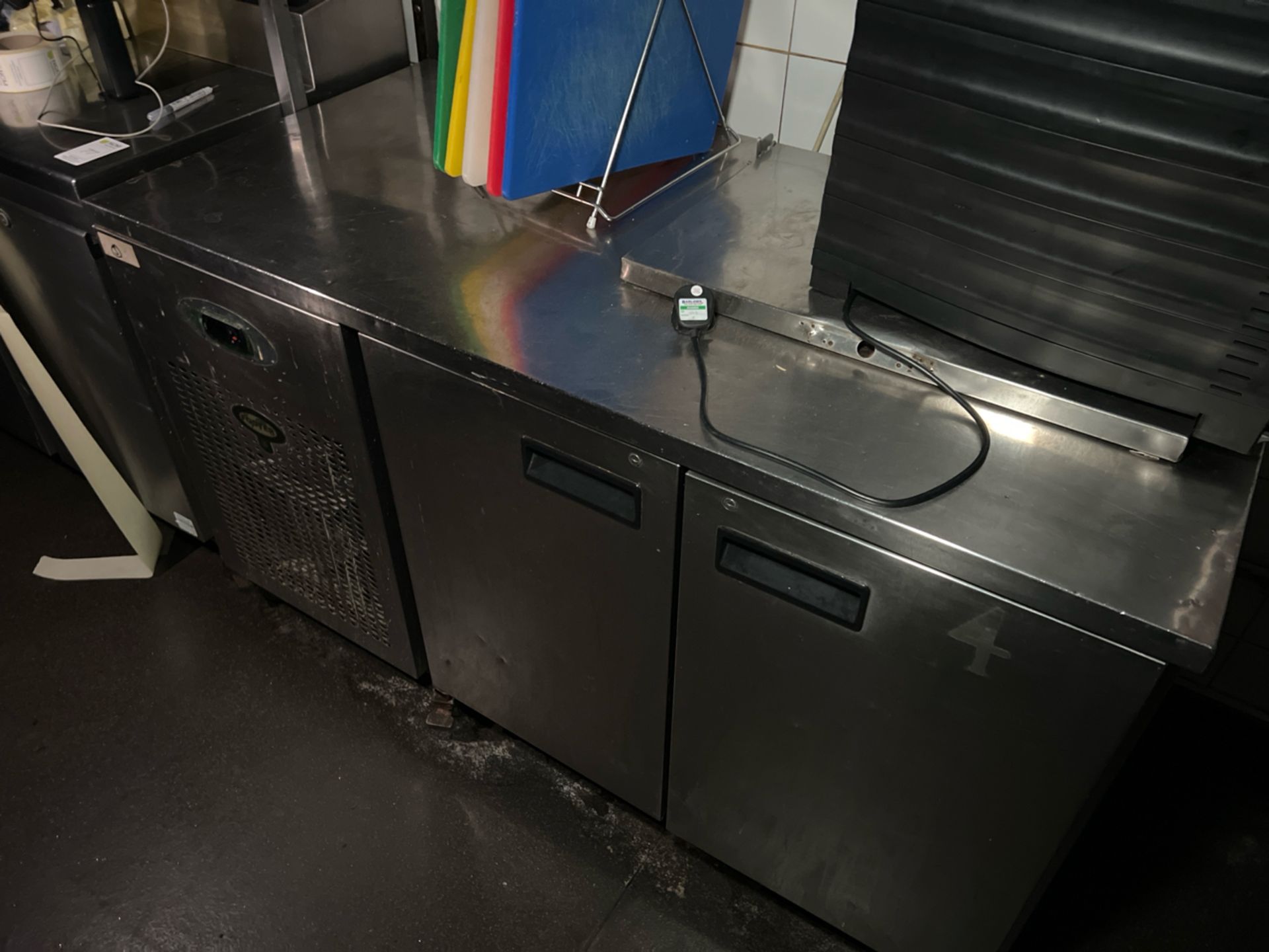 Foster Stainless Steel Under Counter Fridge, No Reserve - Image 5 of 5