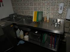 Stainless Steel Sink, No Reserve