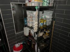 4 Tier Wired Shelves, No Reserve