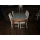Rustic Table With Chairs, No Reserve - Image 1 of 6