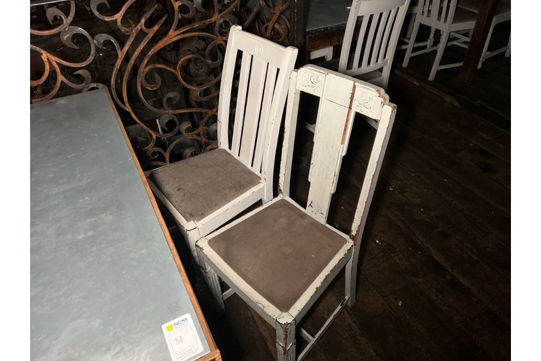 Rustic Table With Chairs, No Reserve - Image 6 of 6