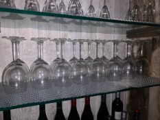Wine Glasses, Approximately 16, No Reserve
