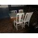 Rustic Table With Chairs, No Reserve - Image 2 of 6
