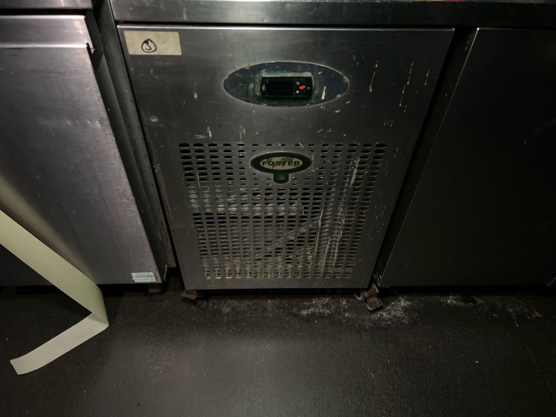 Foster Stainless Steel Under Counter Fridge, No Reserve - Image 2 of 5