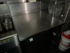 Square Stainless Steel Worktop, No Reserve