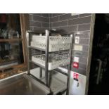 6 Tier Glass Wash Tray Holder With Trays, No Reserve
