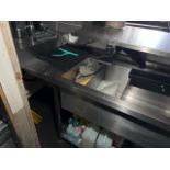 Stainless Steel Bar Top With Sink And Ice Well, No Reserve