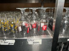 Madri Half Pint Glass, Approximately 15, No Reserve