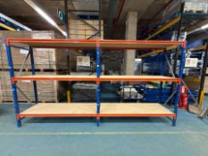 2 x Bays Of Adjustable Shelving, No Reserve