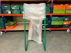 5 x Green Metal Nap Sack Holders - No Reserve