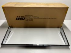 3 x Boxes Of 10 Chrome Back Rails