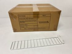 5 Boxes of 100 Eden End Up Risers 370 Traffic White - Brand New, Boxed