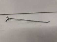 Chrome Metal Store Prongs x 500 - Brand New
