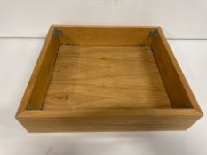 Wooden Produce Box x 5 - No Reserve, Used To Enhance Retail Merchandising, Brand New