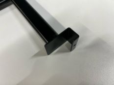 10 x Boxes of 36 Eden Matt Black D405 Stepped Arms, Brand New Unused