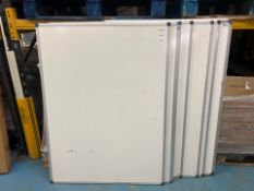 7 Assorted White Boards - No Reserve