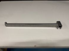 Pallet of Silver Storefont Rail Bars, Straight Arms & Prongs To Fit An RSB, Approximately 900 Pieces