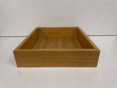 Wooden Produce Box x 10, Used To Enhance Retail Merchandising, Brand New