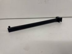 Matt Black Straight Arm Bars x 400 - Brand New - Compatible With RSBS