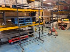 Eden Dual Metal Mobile Gondola x 5 - No Reserve